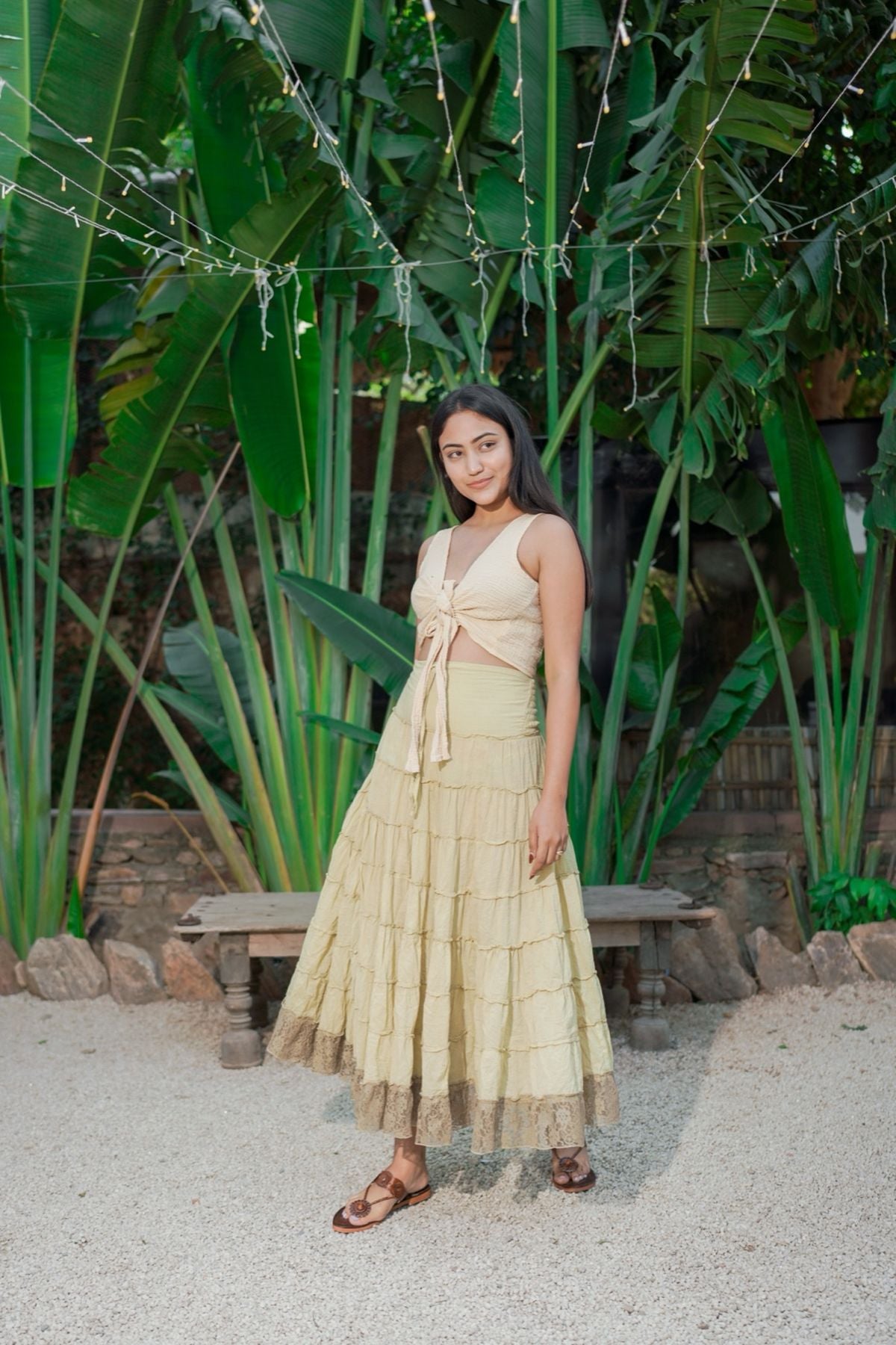 Banyan Panel Skirt