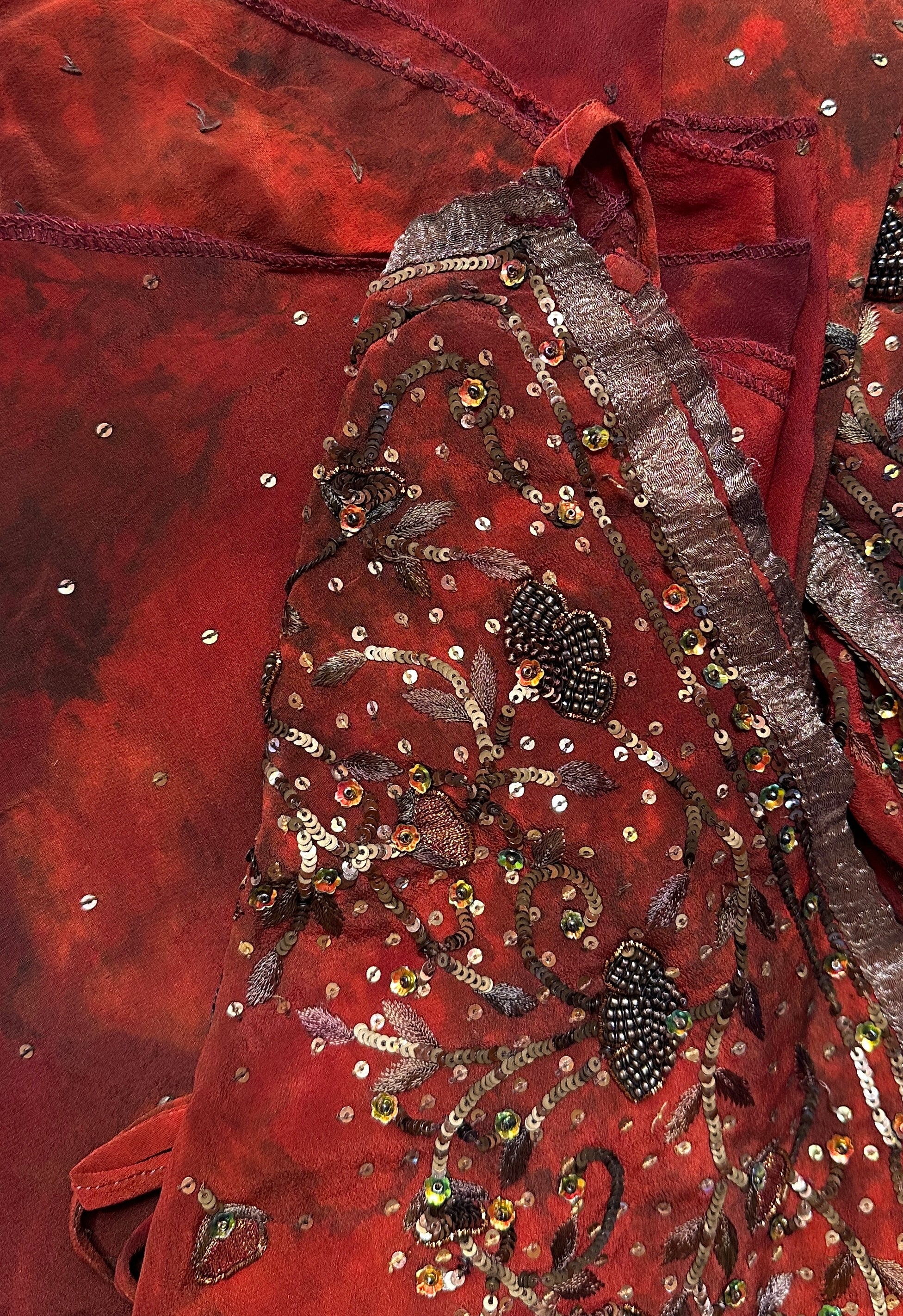 Heirloom Sari Maxi Dress