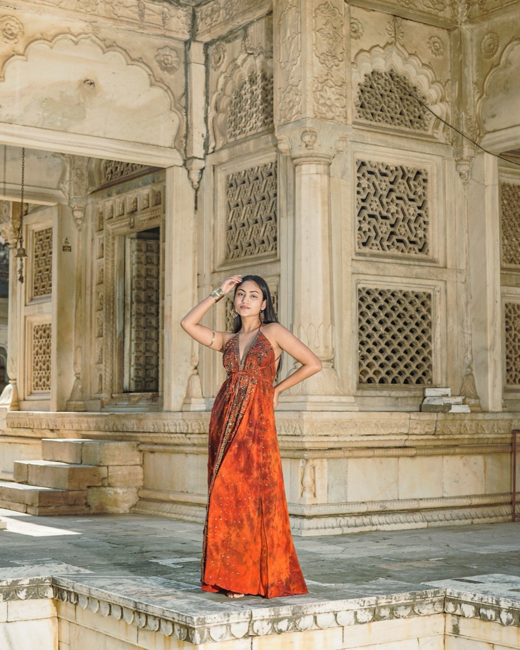 Heirloom Sari Maxi Dress