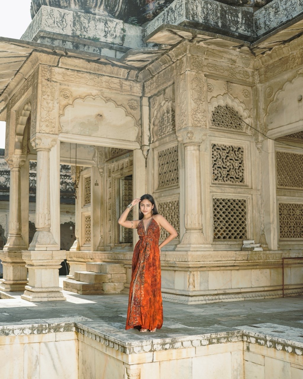 Heirloom Sari Maxi Dress