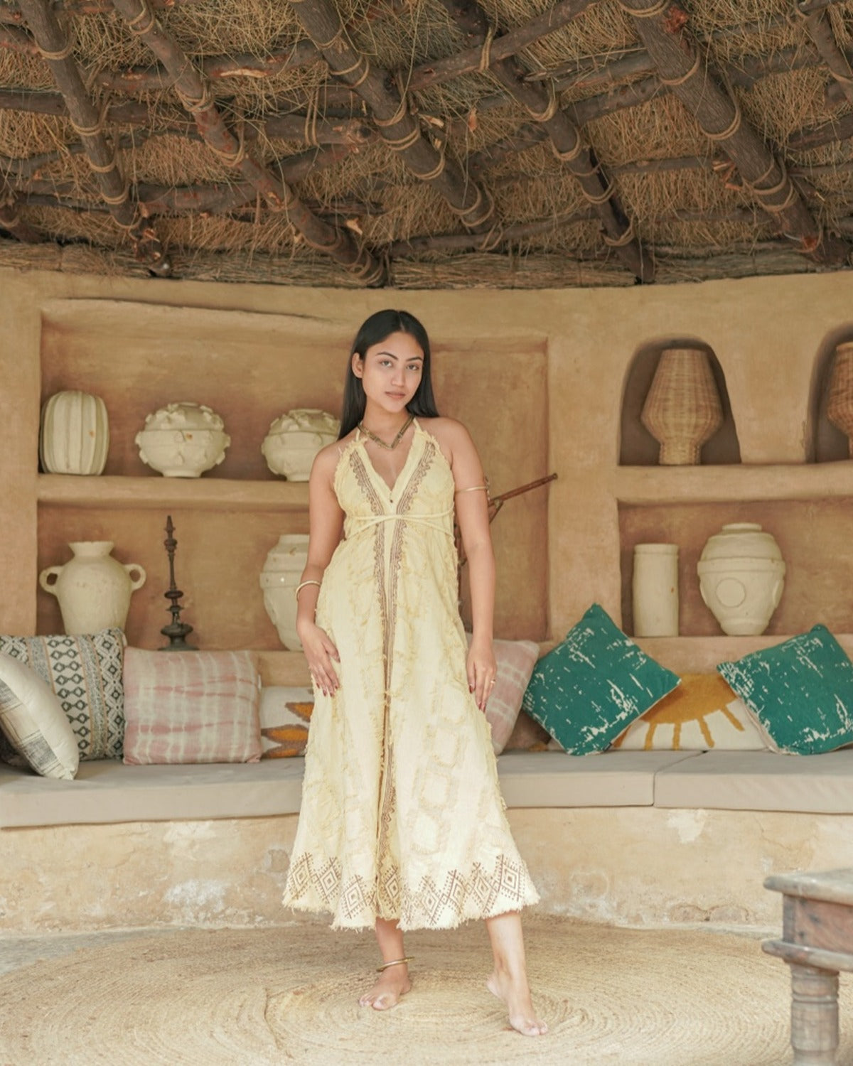 Oasis Halter Maxi