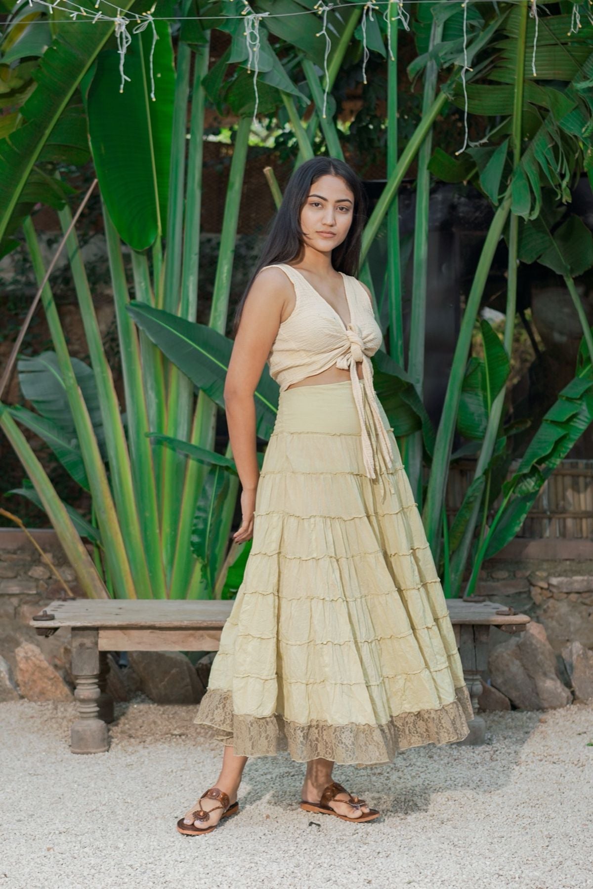 Banyan Panel Skirt