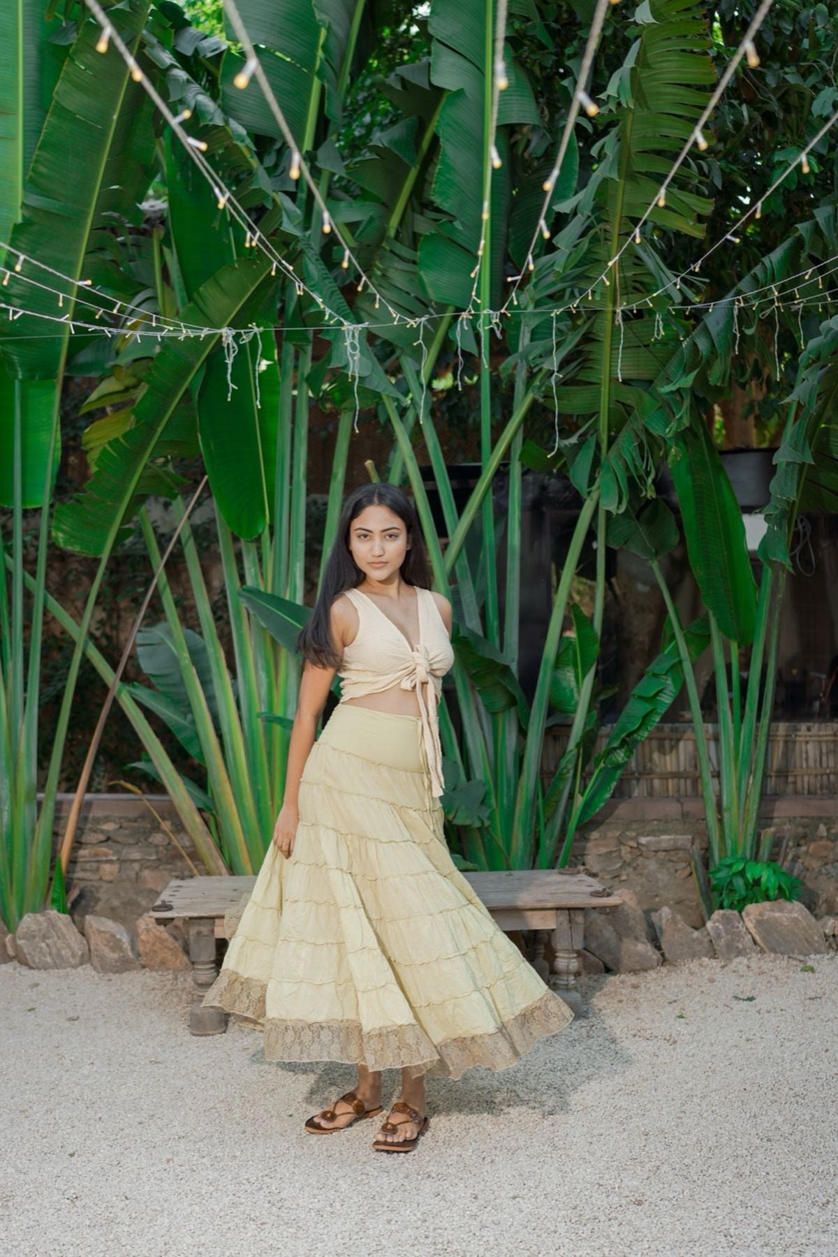 Banyan Panel Skirt
