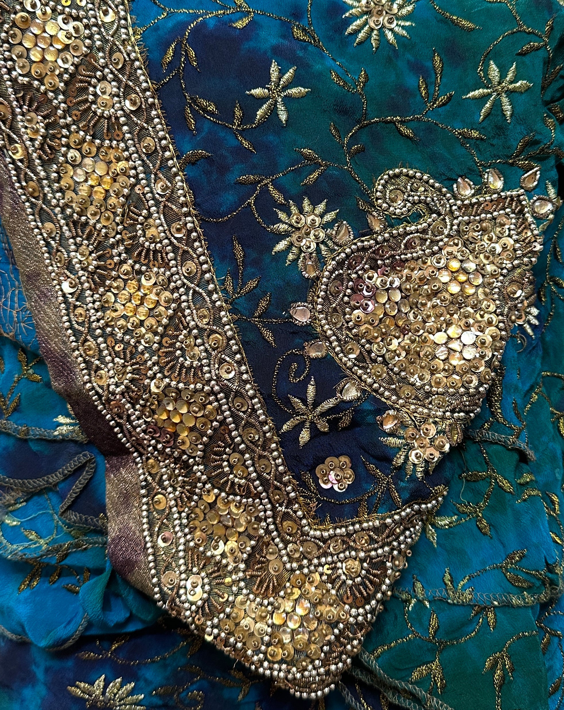 Heirloom Sari Maxi Dress